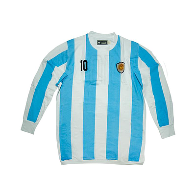 INTERNATIONAL FOOTBALL SHIRTS - SUBLIMATION ARGENTINA  F/SLV