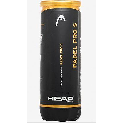 HEAD 3B PADEL PRO -S- CANS OF 3 BALLS-