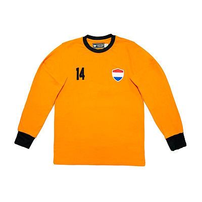 INTERNATIONAL FOOTBALL SHIRTS - SUBLIMATION NETHERLAND F/SLV