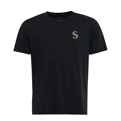 THE S TEE - PANTHER BLACK