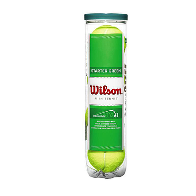 WILSON STARTER PLAY GREEN 4TENNIS BALLS 