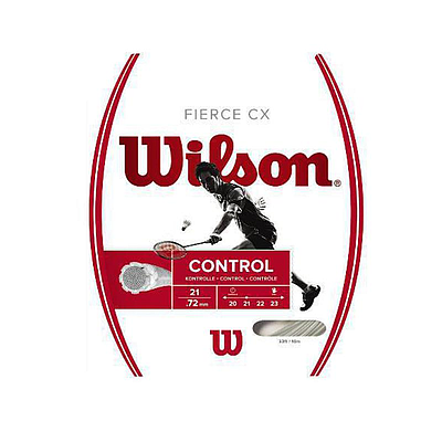 WILSON FIERCE CX BMTN STRING WH