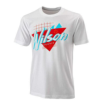 WILSON BOYS NOSTALGIA TECH TEE WHITE