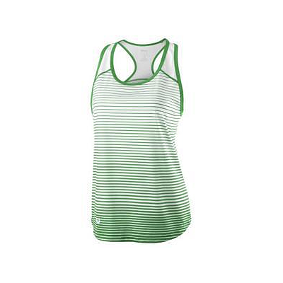 WILSON W TEAM STRIPED TANK A TOUCAN/WHT