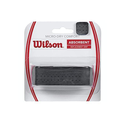 WILSON MICRO DRY CMFT RPLCMNT GRIP BLK