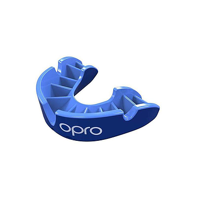 Self-Fit Silver Adult Mouthguard - Blue/Light Blue