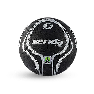 Street Soccer Ball - Size 4, Black/White