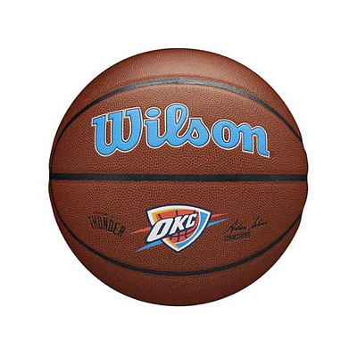 WS NBA TEAM COMPOSITE BSKT OKC THUNDER GOLD-