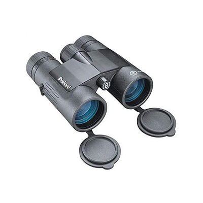 BUSHNELL 10X42 BLACK ROOF PRISM FMC, WP/FP, TWIST-UP EYECUPS, BOX 6L