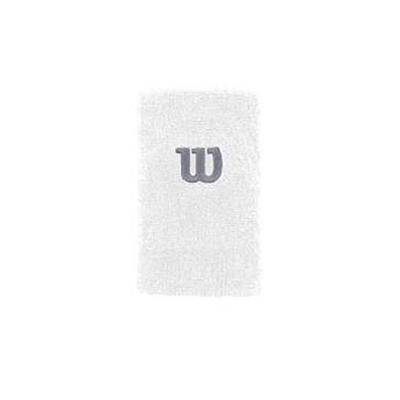 WILSON EXTRA WIDE W WRISTBAND WH/WH/TRADE WDS-