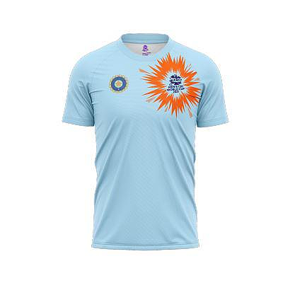 ICC WC T20 ROUND NECK TSHIRT FAN JERSEY INDIA