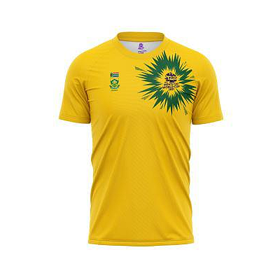ICC WC T20 ROUND NECK TSHIRT FAN JERSEY SOUTH AFRICA