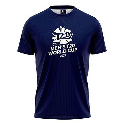 ICC WC T20 ROUND NECK TSHIRT JERSEY NVY-